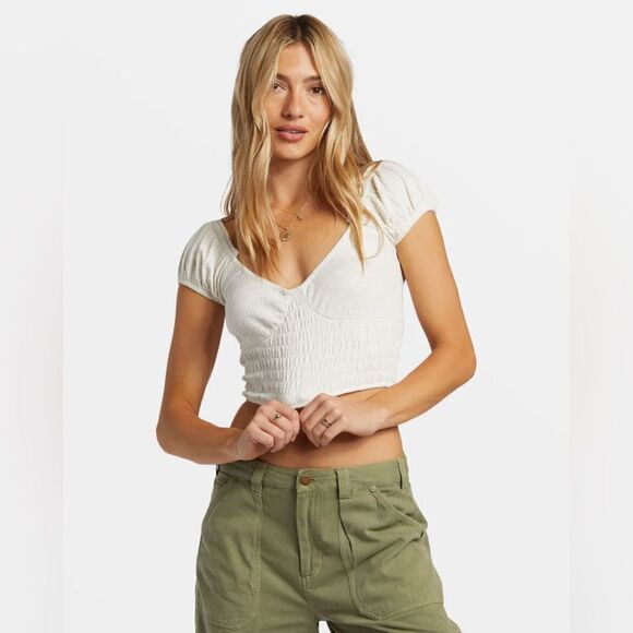 Billabong Kallie Knit Crop Top - Picture 5 of 8